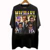 Vintage 90s Bootleg Style Michael Scott T Shirt The Office TV Series Movie Gifts For Man And Women Unisex T Shirt