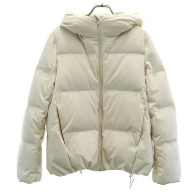 Seamless Down Jacket M Cream Women Used