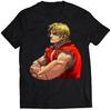 Ken SF3 3rd Strike 3s Portrait T-shirt (vector)