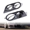 1 Pair Surround Air Duct For BMW E46 M3 2001-2006 Car Styling Front Bumper Car Fog Light Covers Dual Hole