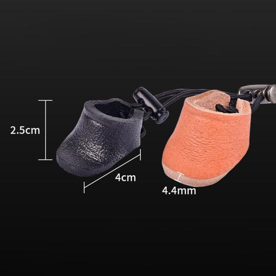 Daumen-Fingerschutz für Bogenschießen, Jagdhandschuh, weicher Daumenringschutz, traditioneller Bogen, Bogenschießen-Fingerschutz für die Jagd, Sport