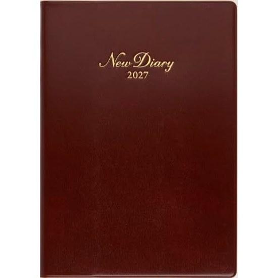 Takahashi Notebook 2027 A5 Daily Diary Wine No.89 (Starts January 2027) StationeryOffice Supplies