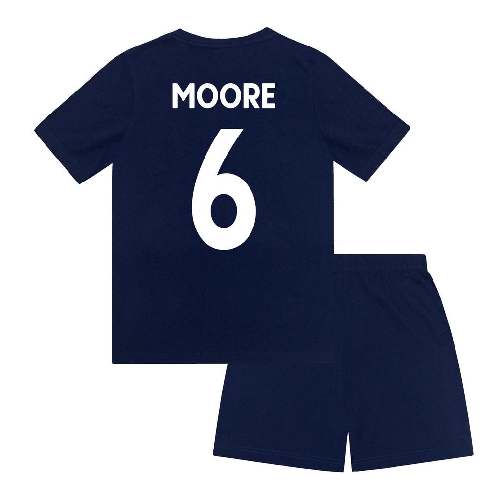 West Ham United FC Boys Moore 6 Sublimated Short Pyjama Set