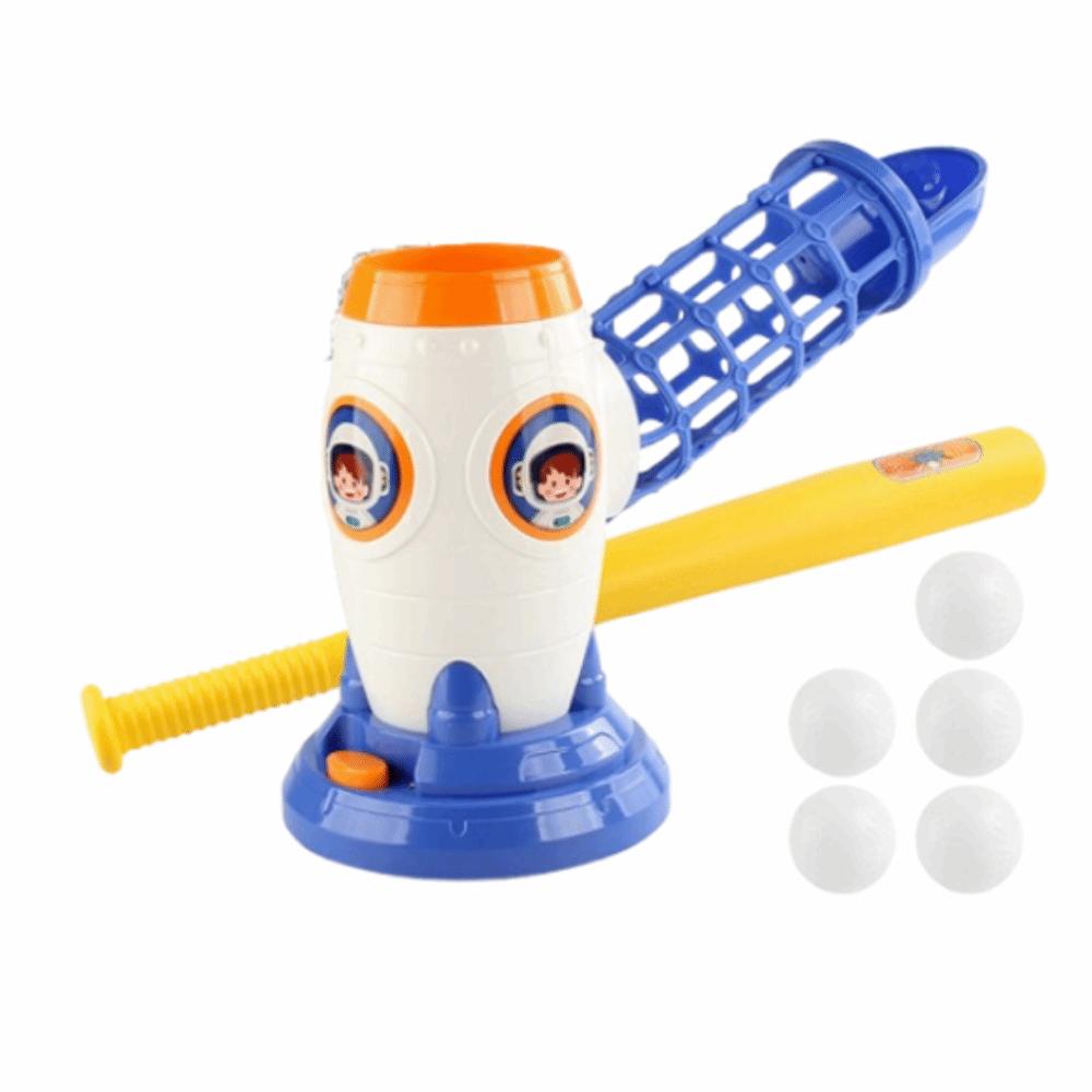 Kreative Kinder Baseball Ball Spielzeug Bunte Fernbedienung Baseball Wurfmaschine Tragbare Trainingshilfe Baseball Werfer