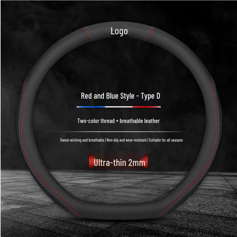 Universal Breathable Steering Wheel Cover for 24 Nio Models: ES6, ET5T, EC6, ET5, ES8, ET7 - Suitable for All Seasons