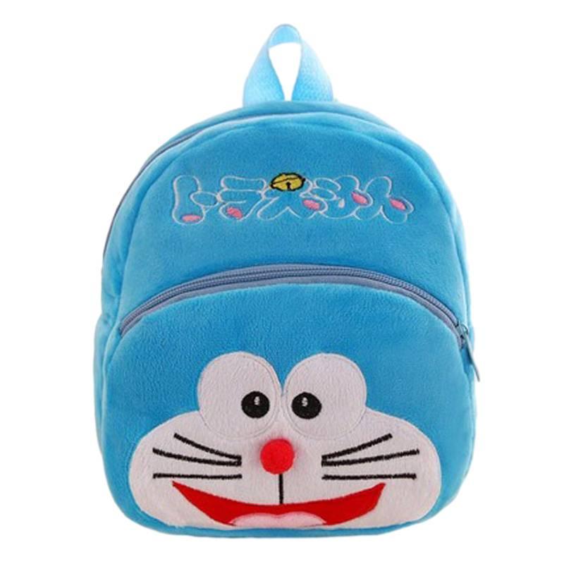 Cute Baby Children Plush Backpack Cartoon Anime Korean Version Kindergarten Early Education Shoulder Bag Anti-theft Shockproof 20*25cm