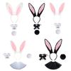 Rabbit Cosplay Props Headband Cute Costume Accessories Party Dressing Supplies Fancy Easter Cosplay Animal Costume Set