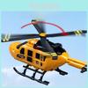 Plastic Rescue Helicopter Model With Rotating Propellers For Childrens Educational Toy