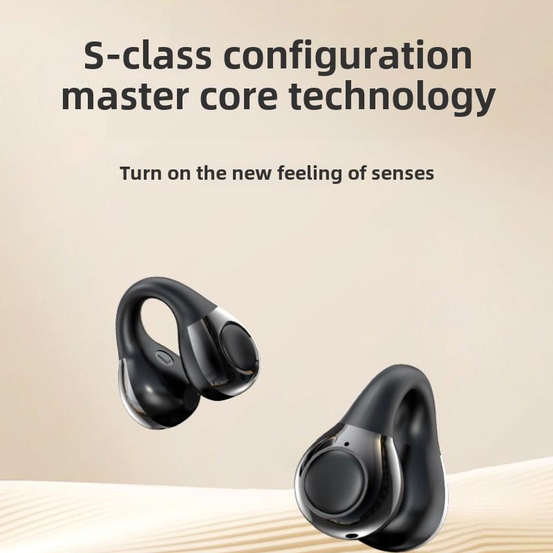 New Clip-on Bluetooth Earphones Smart Noise Reduction High Sound Quality Sports Long Endurance Wireless Bluetooth Earphones