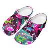 Printed EVA Garden Shoes for Women Men Lightweight Breathable Slip On Clogs Beach Pool Home Bathroom Sandals Soft Summer Wear