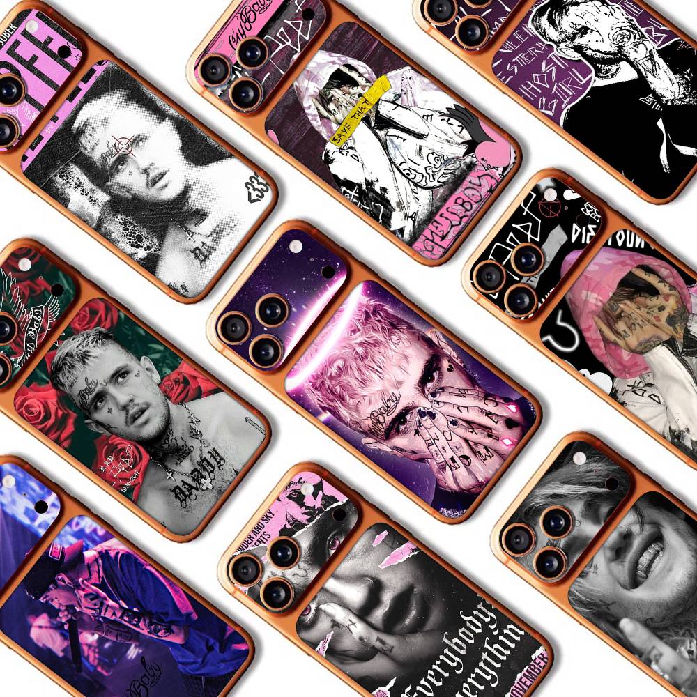 Emo Rapper Lil Peep For IPhone 17 Pro 17 Pro Max Rear Skin Wrap Decal Protective Sticker