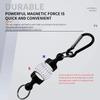 Magnetic Fishing Hanging Buckle Quick Release Metal Carabiner Strong Magnetic Force Wireless Lost Rope Mountaineering Gear