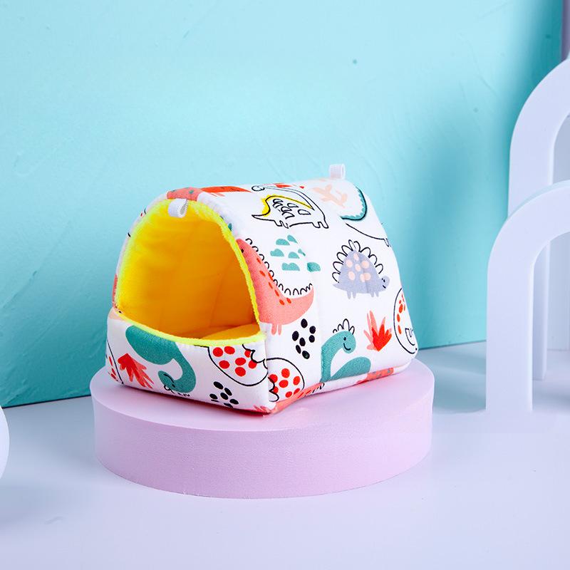 Nouveau Nid pour Hamster Nid pour Oiseaux Nid en Coton pour Animaux Ours Doré Écureuil Perroquet Hérisson Lapin Flying Squirrel Nid en Coton Chaud pour l'Hiver