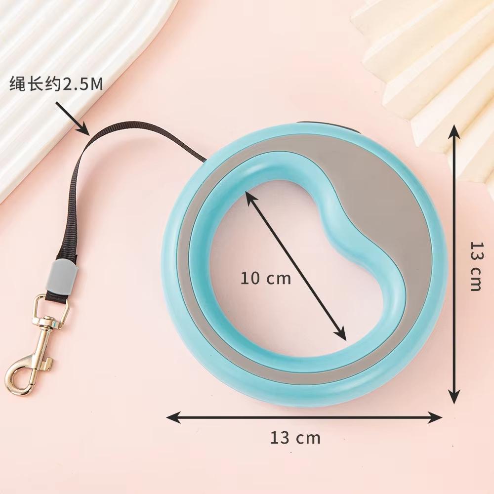 2.5m Automatic Retractable Pet Leash for Small Medium Dogs Durable Outdoor Training Puppy Lead Dog Accessories