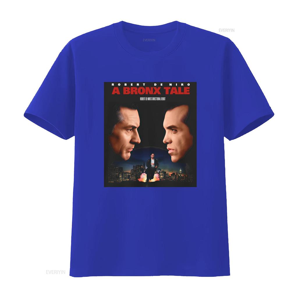 Robert De Niro A Bronx Tale Movie Inspired Mens Black T Shirt Size S 3XL Vintage Washed Slightly Stylish Breathable