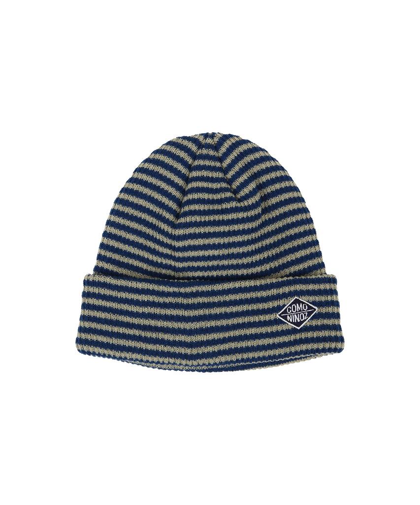 COMONINOZ [Cn]Fw Stripe Knit Beanie [3 Color]