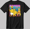 The Simpsons, Simpson Drawing Short Sleeve White-Black Men/ Women T Shirt H117