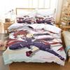 Ayakashi Triangle Beding Set Single Twin Ful Quen King-Sized Dimensionsd Dimensions Bed Linen Set Adult People Kid Bedrom Duvet Cover Sets Anime Bed