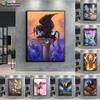 Popular 5D Diy Cross Stitch Flying Horse Painting Full Drill Cross-Stitch Crafts Kit Wall Sticker Home Decor