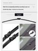 Original Frameless Silent Front Wiper Blade for Baojun Valli