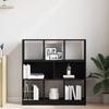 Bookshelf Black Oak Effect 97.5 X 29.5 X 100 Cm Engineered Wood