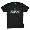 Mens Irish Clover Hooligan T-Shirt Funny Saint Patricks Day Lucky Irish Tee