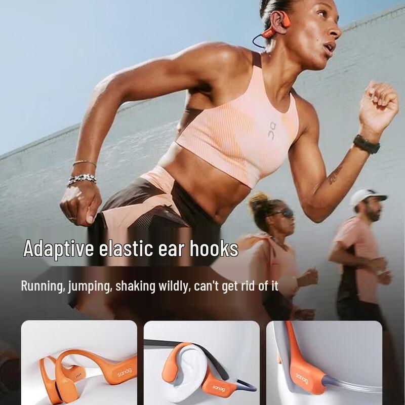 SANAG Bone Conduction Bluetooth Sports Headphones