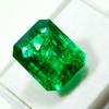 Natural Green Emerald 8.63 Ct Emerald Cut Colombian Loose Gemstone