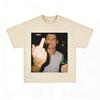 Lustiges Cristiano Ronaldo Baumwoll Unisex T-Shirt Kreativität Fußballtrikot Shirt Sommer Damen Oversized Kurzarm Familien Outfit