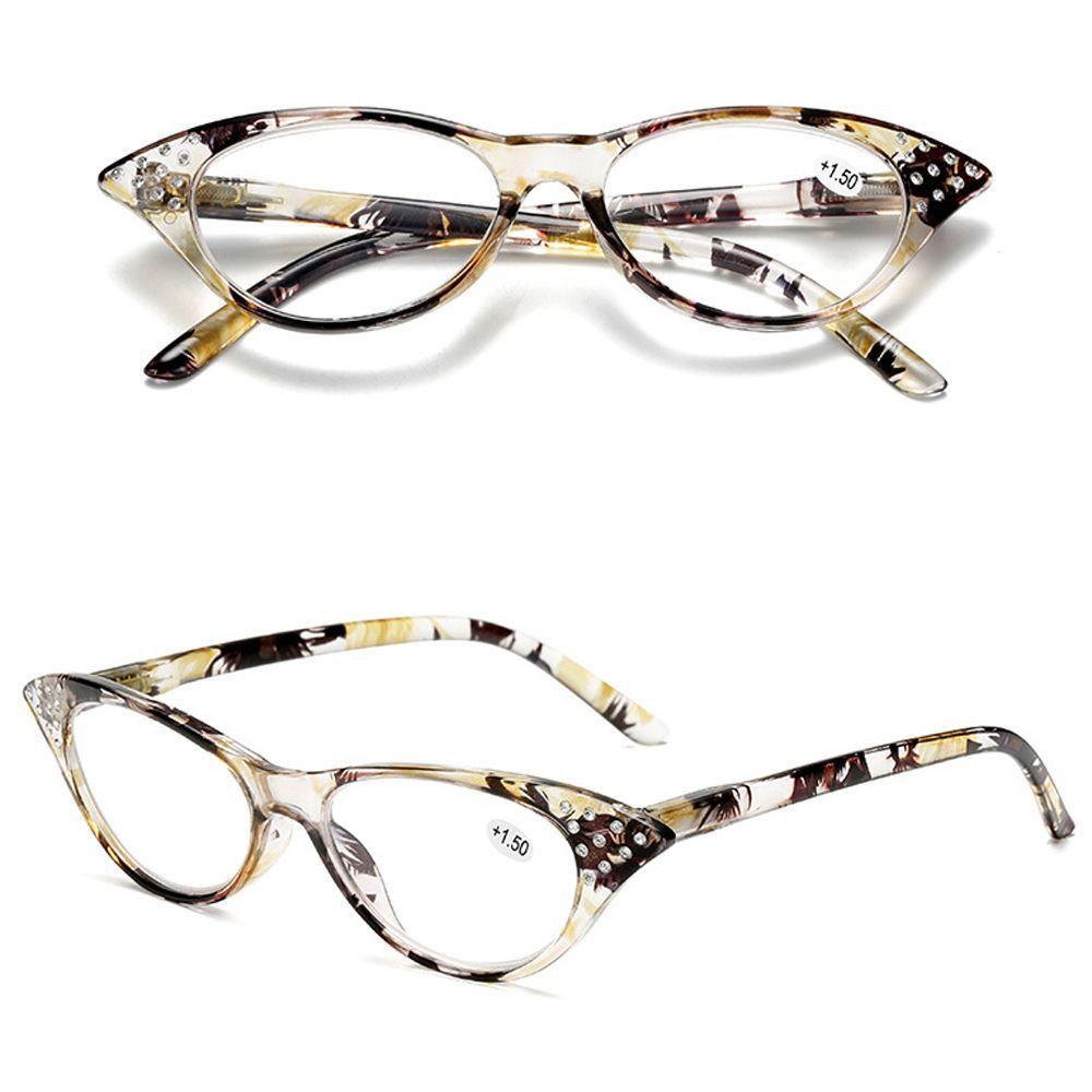Read Magnification Cat Eye Frame Vision Care Women Reading Glasses Computer Eyeglasses Presbyopia Glasses Hyperopia Eyewear