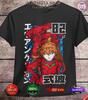 Asuka Langley T-shirt Neon Genesis Evangelion Shirt Japanse Anime Zacht T-shirt EVA