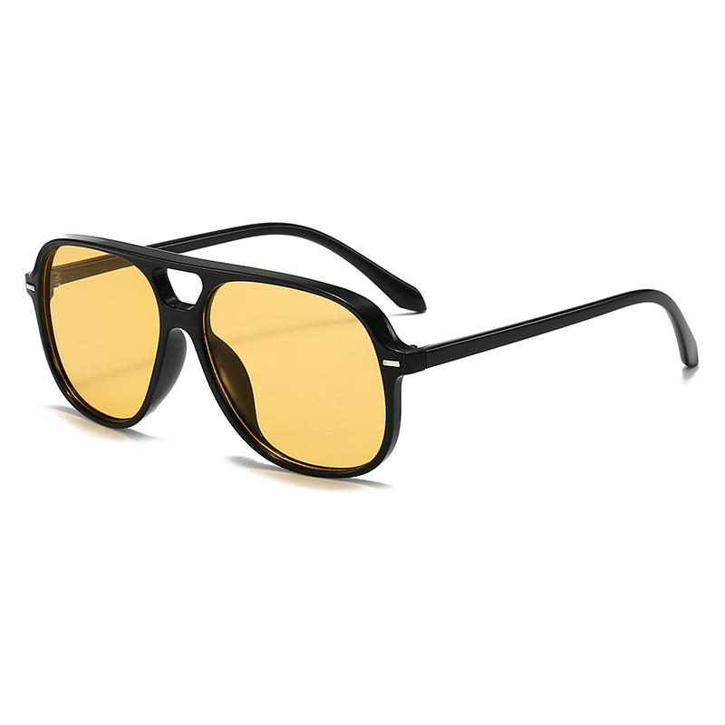 Retro Colorful Pilot Sunglasses UV400 Vintage Trend Designer Sun Glasses for Women Men Outdoor Driving