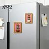 Durable Magnetic Decor Halloween Pumpkin Frame Refrigerator Magnet Vintage Ghost Fridge Decorations Whiteboard Decorative Magnet for Holiday