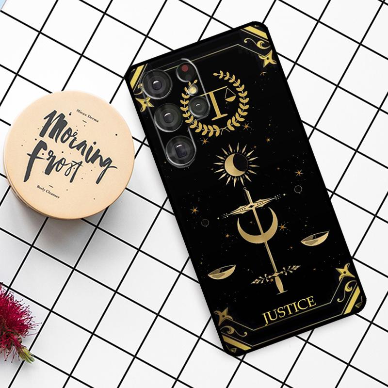 Astrology Tarot Cards Case For Samsung Galaxy S23 S10 S9 S8 Note 10 Plus Note 20 S22 Ultra S20 FE S21 FE Phone Cover