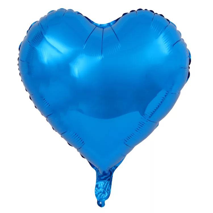 18" Heart-Shaped Foil Balloon for Weddings & Valentine's Day Celebrations