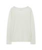 Siyajyu Sitp5225 Deco Stitch Comfort T-Shirt_Ivory