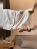 Women's Chic French Style White Doll Collar Short-Sleeve Shirt – Age-Reducing, Loose, and Stylish Top for Summer
