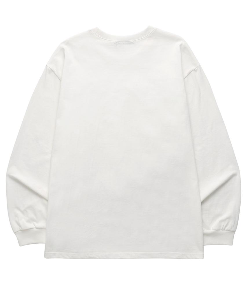Wissi Meow Meow Long Sleeve T-Shirt (Wls040) White