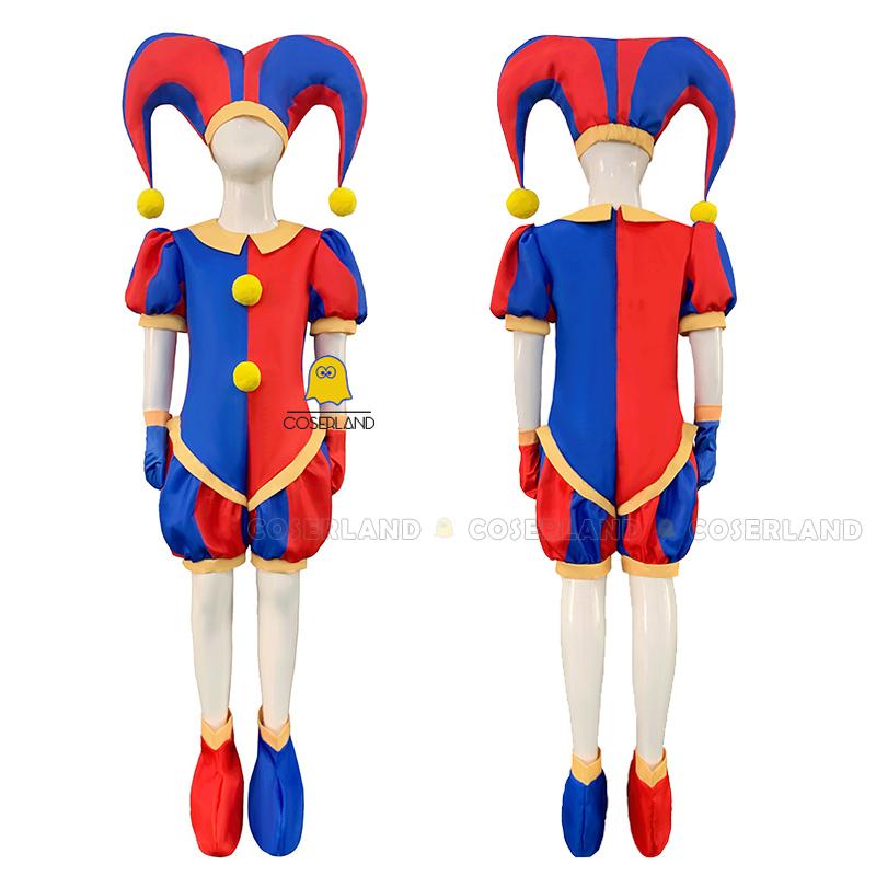 Lo Straordinario Circo Digitale Pomni Kinger Zooble Cosplay Costume Cartone Animato Gangle Costumi per Feste di Halloween Bambini Bambini