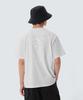 SNOWPEAK APPAREL Cotton Foam Graphic Short Sleeve T-Shirt (S25Mmfts66) Off White