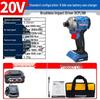 Dongcheng 20V Cordless Brushless Impact Driver Drill CN Plug (adapter Included)
