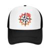 Módní Unisex Dragon Sin Of Wrath Sedm smrtelných hříchů Čepice Trucker Dospělý Nastavitelná kšiltovka Sportovní Snapback Klobouky