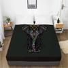Customize Fitted Sheets Mattress Cover With Elastic Band 3D Bedsheet Linens 180x200 90x200 Bed Sheet Bedding Bohemia