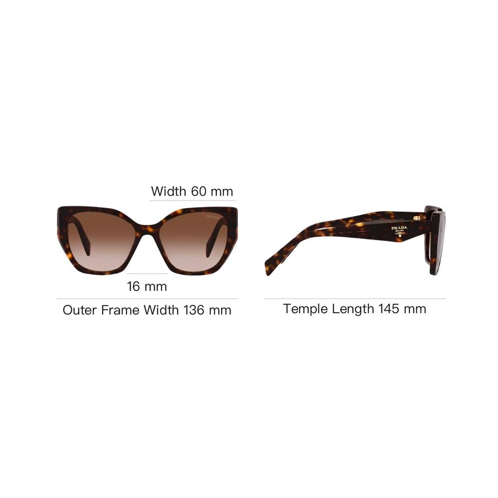 Prada Fashion Trend Butterfly Sunglasses Women Sunglasses PR19ZS2AU6S1