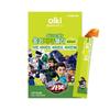 Olki X Hello Carbot Vita Jelly Green Grape Flavor 15 Packets 1 Pcs Kids Growth Stage Immunity Children Zinc Vitamin D Vitamin E Vitamin B6 15 Servings
