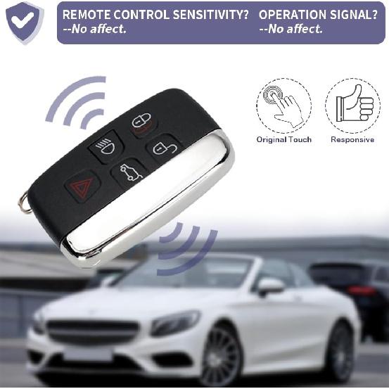 Key Fob Case for Range Rover Evouge Discovery Sport Velar Land Rover LR2 LR4 Jaguar XF XJ XJL XE F-Type F-PACE 2012 2013 2014 2015 2016 2017 2018 5