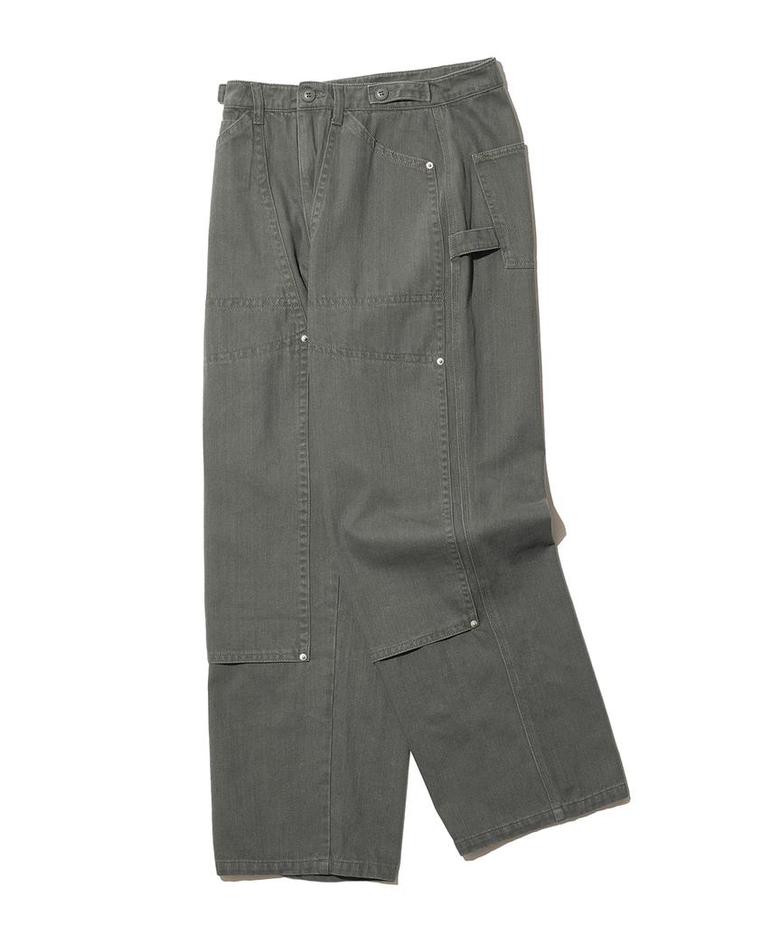 BIG UNION Solid Carpenter Pants / Olive