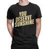 Summer 2026 You Deserve Sunshine Scott Huntercap Grady Tshirt High Quality Casual and Comfortable Mens Crew Neck Print Tshirt