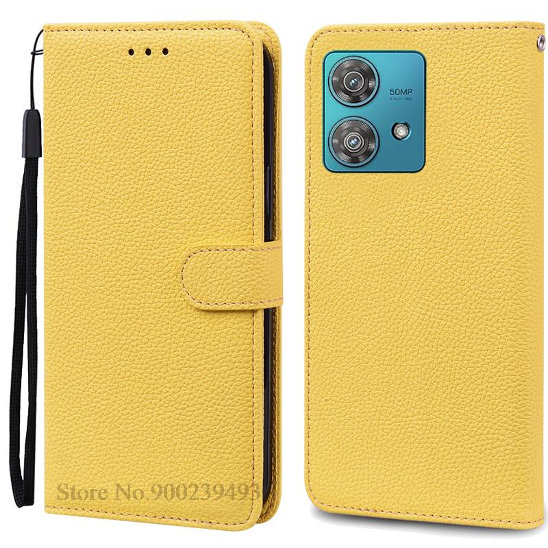 For Motorola Edge 40 Neo Case Leather Wallet Flip Case For Moto Edge 40 Neo Cover Coque Fundas For Moto Edge 40Neo Phone Case