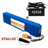 Lithiová baterie 36V 100Ah 1000W Konektor XT60-DC pro elektrickou koloběžku
